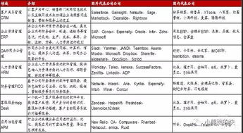 saas 国际巨头前进,国内标的今生 上